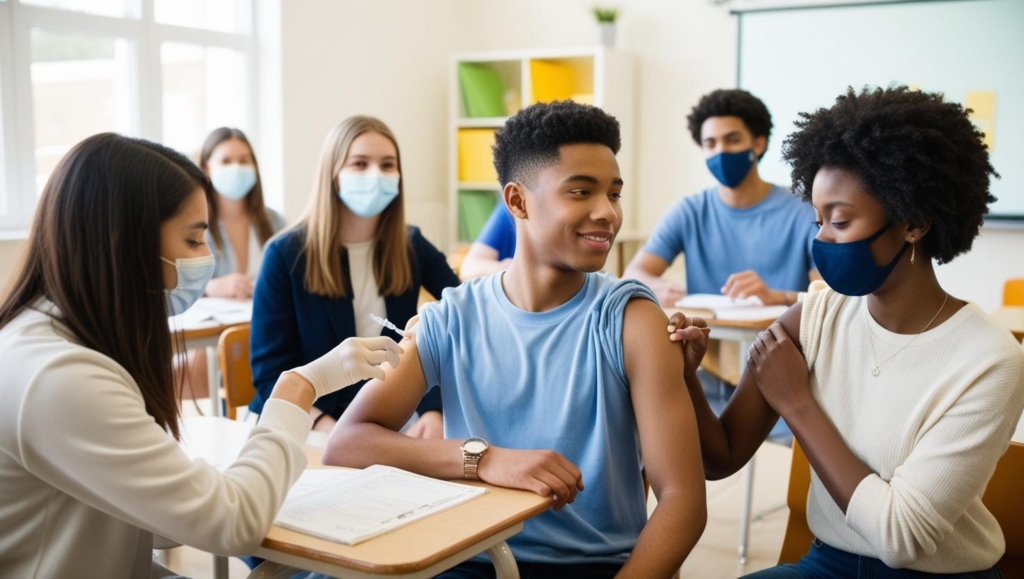Mutirão de Vacinação nas Escolas
