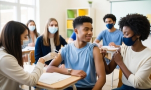 Mutirão de Vacinação nas Escolas