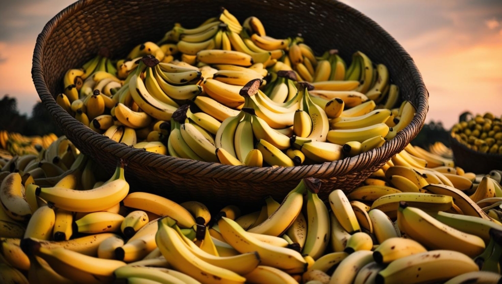 Banana em Risco: Até 2080, Duas em Cada Três Áreas de Cultivo Podem Desaparecer por causa da Crise Climática