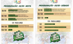 Capoeira no Horto Florestal: 8º Iê Vem Camará agita Rio Branco com apoio do Estado