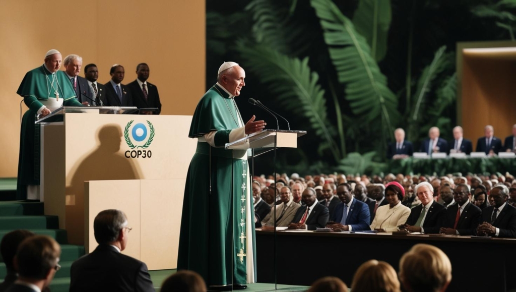 Papa Leão XIV na COP30: Brasil busca apoio do Vaticano para Agenda Climática na Amazônia.