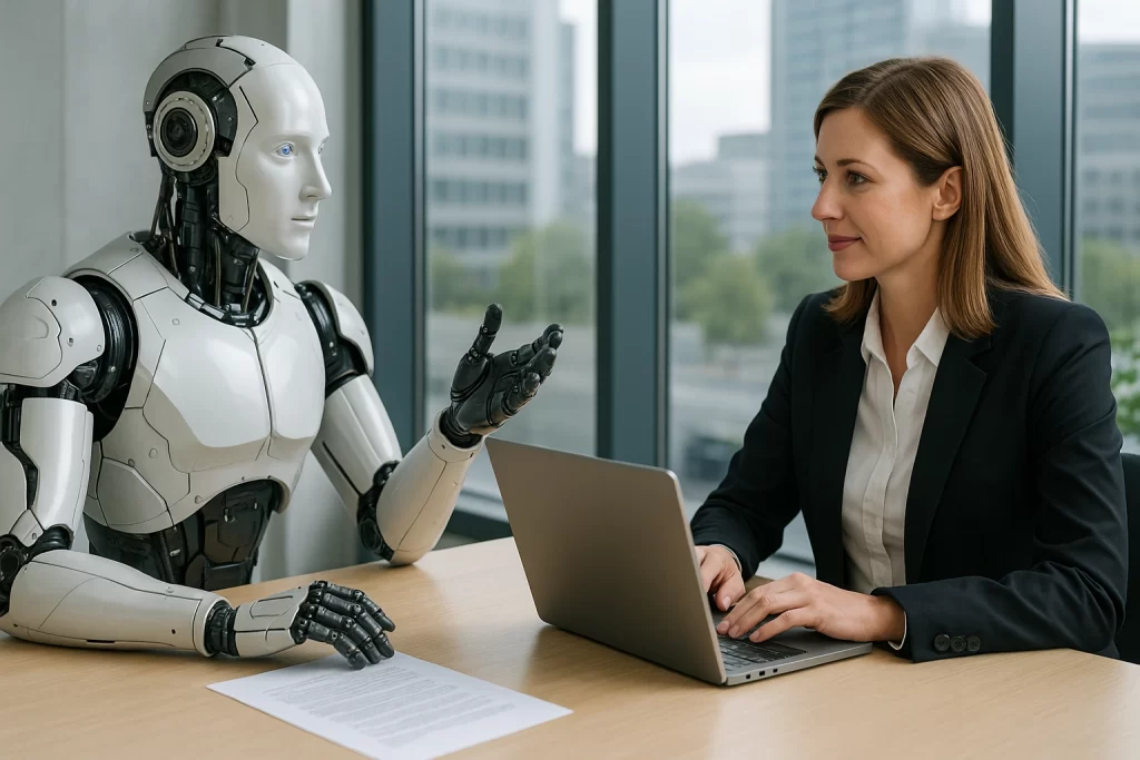 Processos seletivos com inteligência artificial estão se tornando comuns no Brasil, acelerando contratações e reduzindo erros humanos