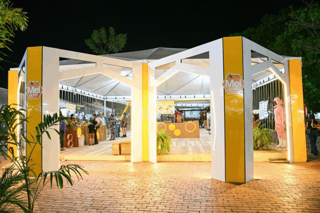 DESTAQUE: Cadeia Produtiva do Mel na Expoacre 2025 Atrai com Produtos Variados e Inovadores
