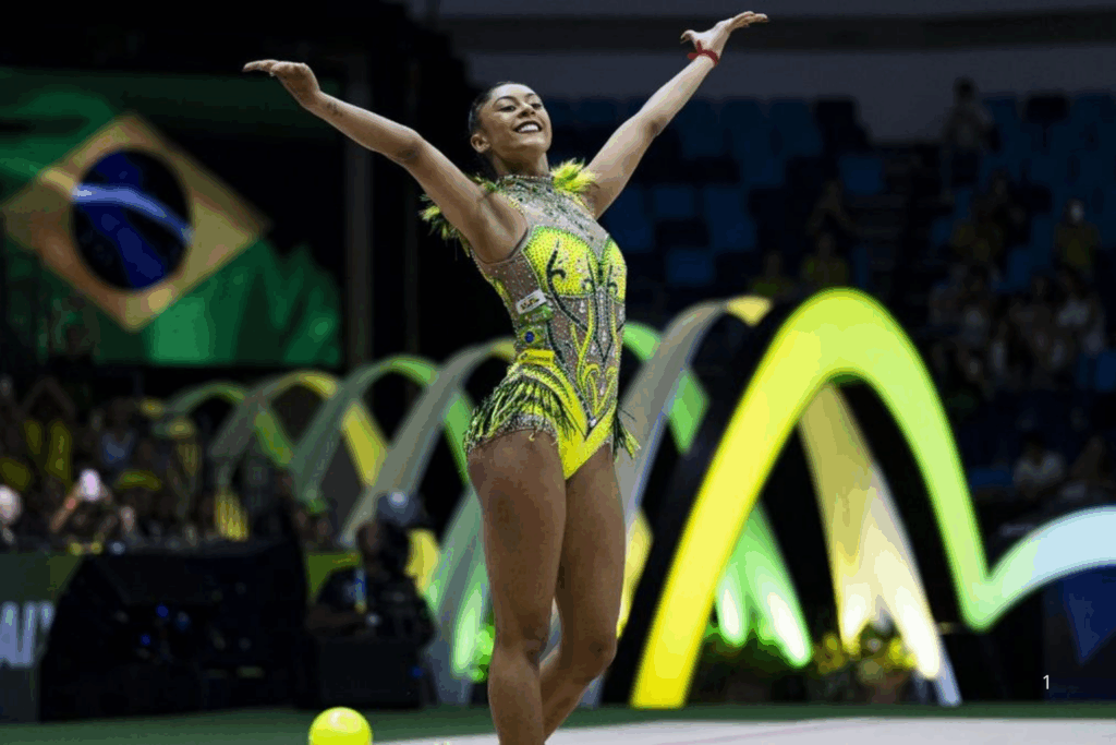 CONQUISTA: Babi Domingos faz História no Mundial de Ginástica Rítmica e é Destaque Brasileiro