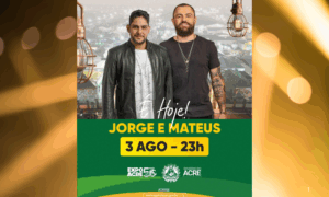 SUCESSO: Show de Jorge & Mateus Atração mais Aguardada do Evento