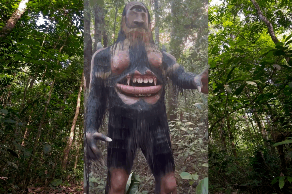 MISTÉRIO: Mapinguari o Caçador Maldito da Floresta Revela os Segredos Sombrio da Amazônia!