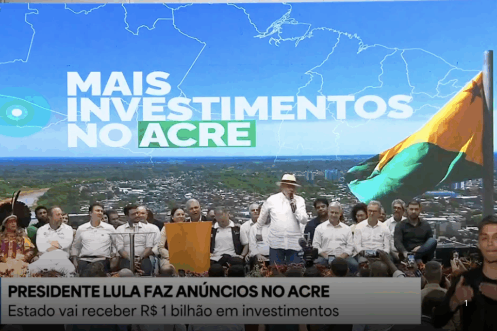DESENVOLVIMENTO: Presidente Lula Anuncia R$ 1 bilhão em Investimento para o Acre