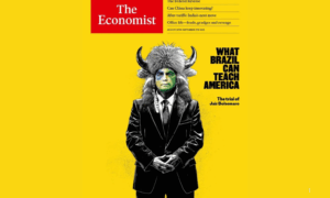 RADICAL: A Revista Britânica The Economist Estampou Jair Bolsonaro na capa e o comparou ao “Viking do Capitólio”