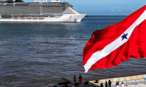 HOSPEDAGEM: Os Navios Transatlânticos já estão Atracados no Porto de Outeiro para a COP30 em Belém
