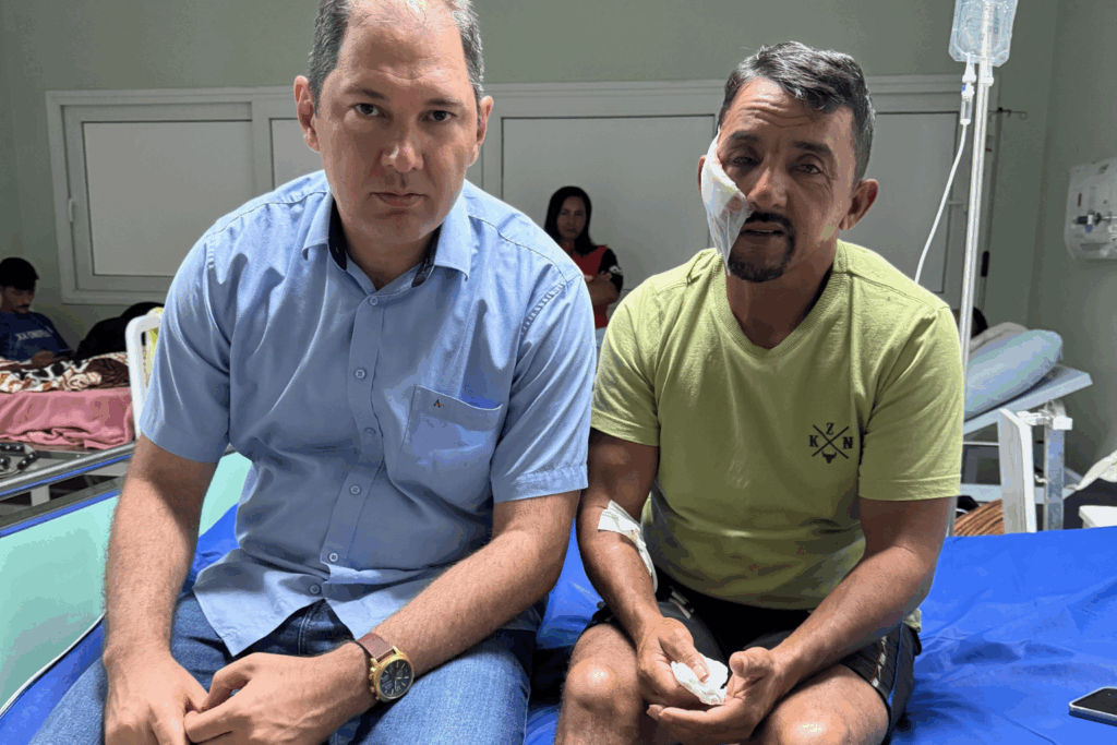 REPÚDIO: Vereador Joabe Lira Visita o Gari Agredido por Recusar Coleta de Vidro Perigoso em Rio Branco