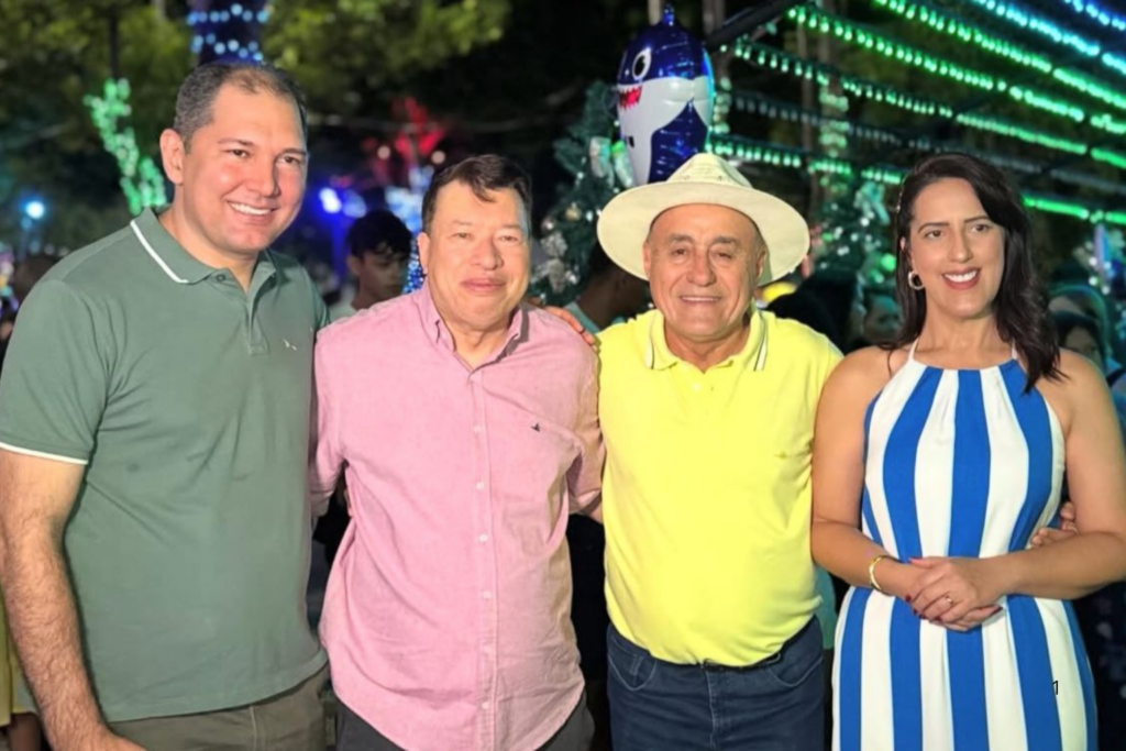 CELEBRAÇÃO: Joabe Lira, Presidente da Câmara Municipal, Participou dos Eventos Natalinos
