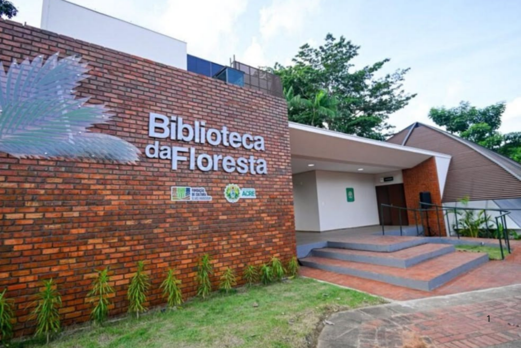 REVITALIZADO: Biblioteca da Floresta é Reaberta em Rio Branco após Mais de 6 anos e Ganha Nova Estrutura