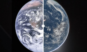 INCRÍVEL: NASA Divulga Nova Foto da Terra Feita pela Missão Artemis II e Compara com Imagem Histórica de 54 Anos