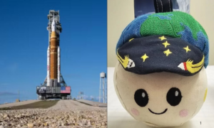 MASCOTE: Pelúcia Viaja com Astronautas e Indicará Gravidade Zero em Missão Histórica à Lua