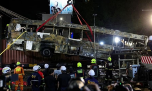 TRAGÉDIA: Acidente entre Trem e Ônibus Deixa Mortos e Feridos na Tailândia após Explosão