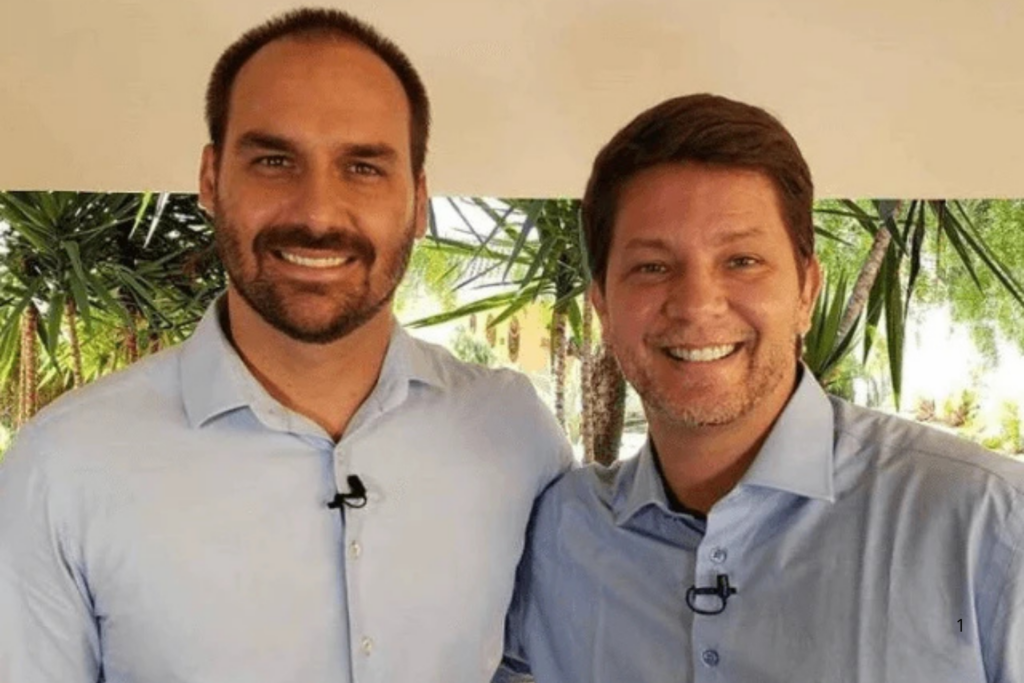 VIAGEM: Eduardo Bolsonaro e Mário Frias estão no Oriente Médio em meio à Crise Envolvendo Flávio Bolsonaro e Daniel Vorcaro