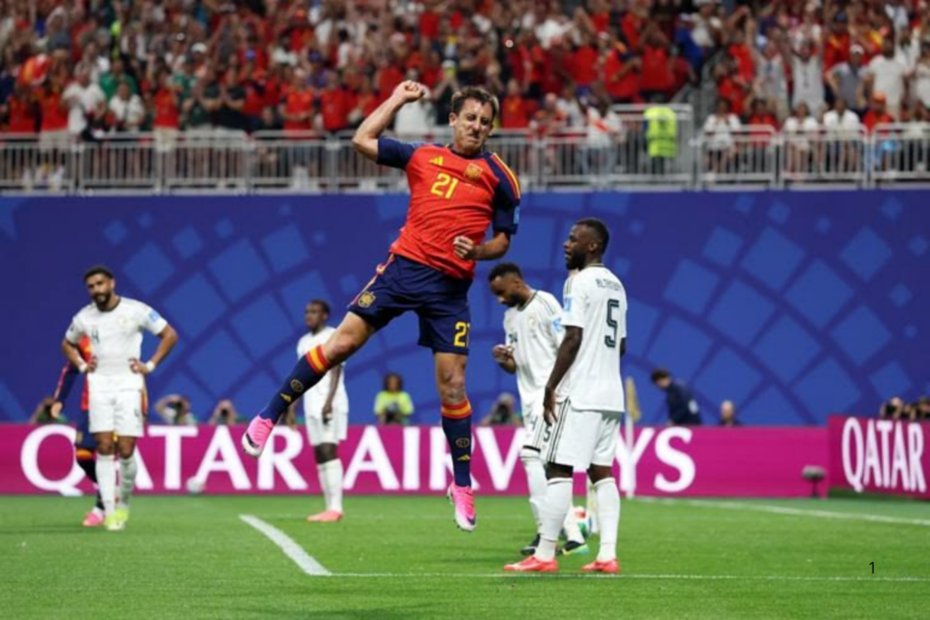 GOLEADA: Espanha Goleia Arábia Saudita por 4 a 0 e Yamal Marca Primeiro Gol em Copa do Mundo 