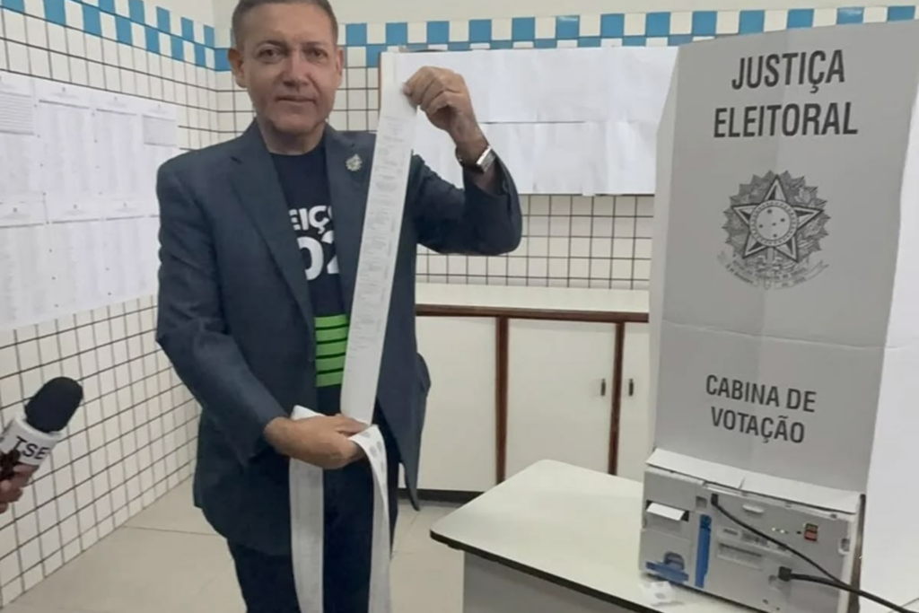 URNA: Nunes Marques Acompanha Emissão da Zerésima Antes do Início da Votação Neste Domingo